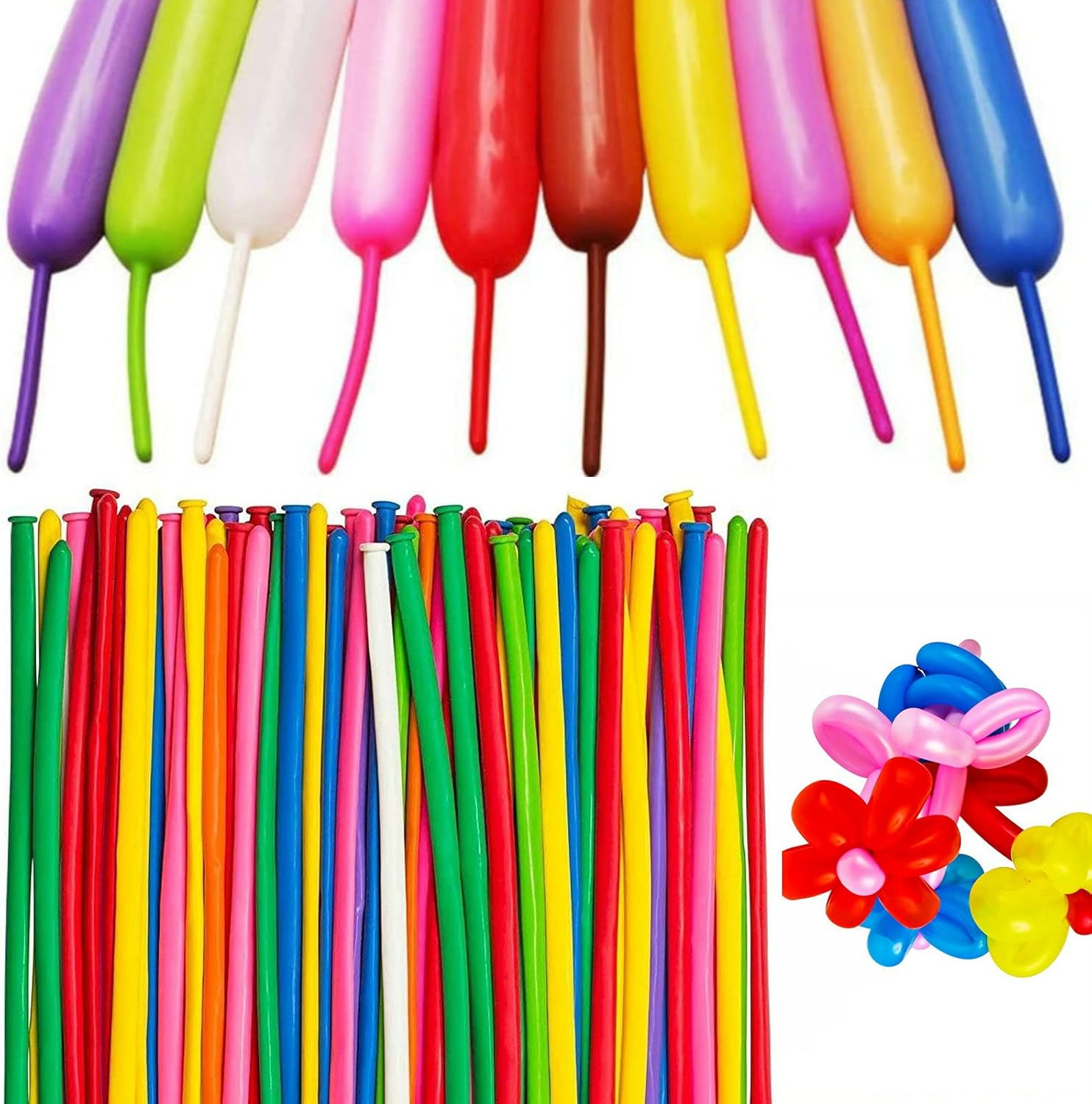 High-quality latex twisted balloons