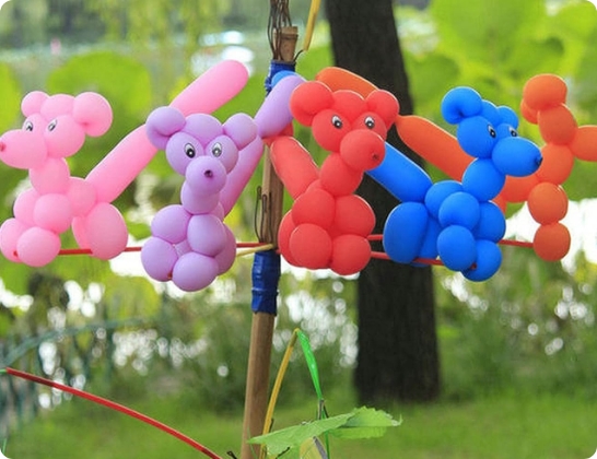 High-quality latex twisted balloons